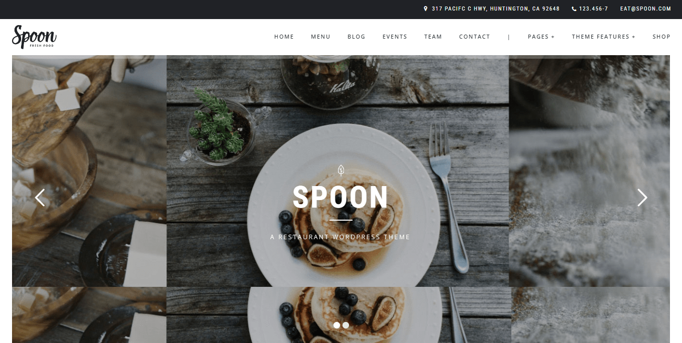 Spoon Restaurant Theme image